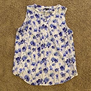 Women's Talbots Flower Blouse